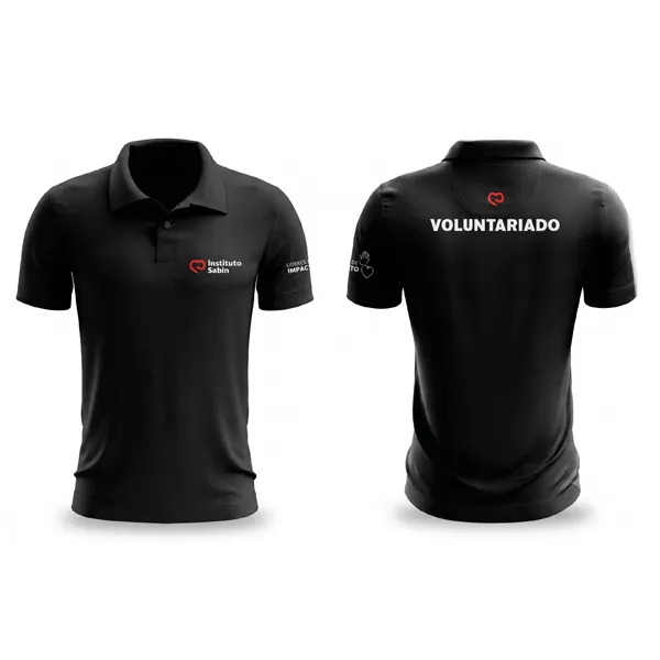 Camiseta Gola polo personalizada