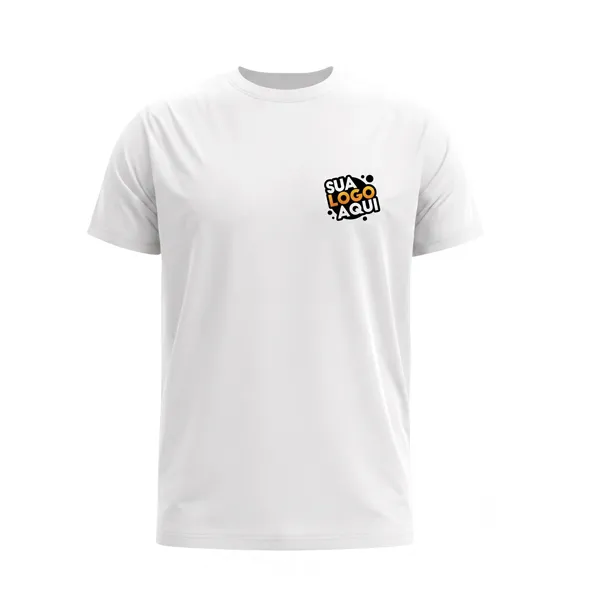 Camiseta Promocional na cor Branca